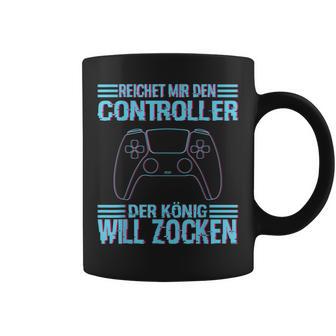 Zocken Reichet Mir Den Controller König Ps5 Konsole Gamer V3 Tassen - Seseable