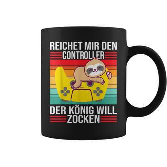Zocken Reichet Mir Den Controller König Ps5 Konsole Gamer V4 Tassen - Seseable