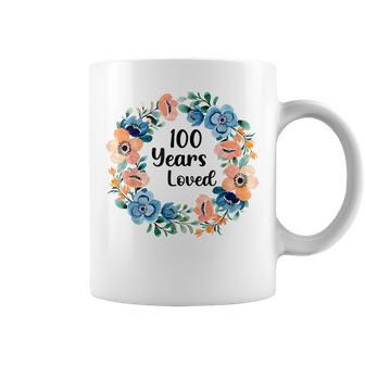100 Jahre Liebte Mama Oma 100 Jahre Alt 100 Geburtstag Tassen - Seseable