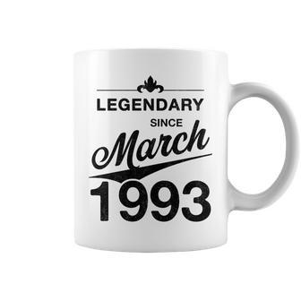 30 Geburtstag 30 Jahre Alt Legendär Seit März 1993 V3 Tassen - Seseable