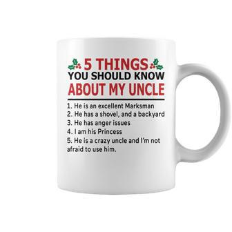 5 Things You Should Know About My Uncle Christmas V2 Coffee Mug - Seseable