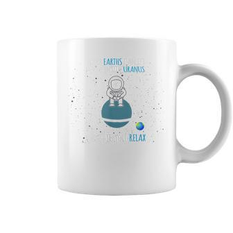 63 Earths Can Fit Inside Uranus | Funny Planet Gift Coffee Mug - Seseable