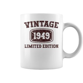 74 Year Old Vintage 1949 Happy 74Th Birthday Gifts Women Men Coffee Mug - Seseable