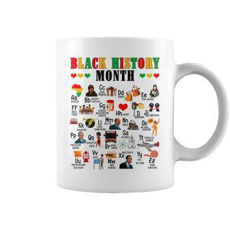 Abcs Of Black History Month Bhm Blm Black Lives Matter Pride Coffee Mug | Mazezy