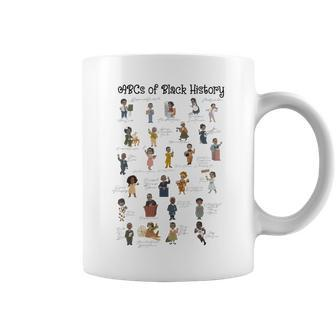 Abcs Of Black History Month Pride African American Teacher Coffee Mug | Mazezy