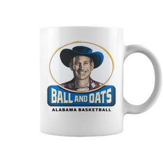 Alabama Basketball Ball And Oats Coffee Mug | Mazezy