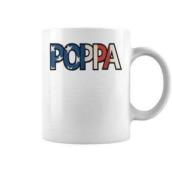 All American Poppa Patriotic July 4Th Fathers Day Gift Coffee Mug | Mazezy