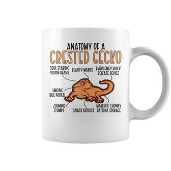 Anatomy Of A Crested Gecko Owner Crestie Lover Coffee Mug | Mazezy