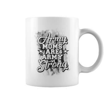 Army Moms Are Army So Strong Red Friday Gift Military Mom Coffee Mug | Mazezy CA