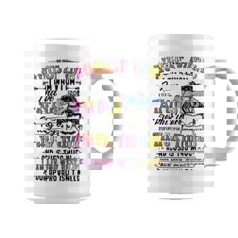 August Girl I Am Who I Am I Have Tatoos Pretty Eyes Thick Thighs And Cuss Too Much I Am Living My Best Life Your Approval Isn’T Need Coffee Mug | Seseable CA
