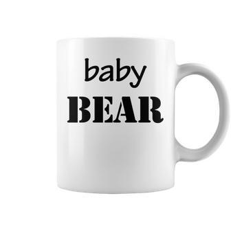 Baby Papa Bear Duo Father Son T Coffee Mug | Mazezy