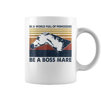 Be A Boss Mare Equestrian Themed Horse Lovers Coffee Mug | Mazezy