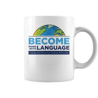 Become More With Language Esl Teacher Coffee Mug | Mazezy