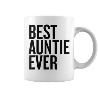 Best Aunt Ever Gif For Aunt From Niece Or Nephew Coffee Mug - Seseable