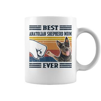 Best Australian Cattle Dog Mom Ever Bump Fit Funny Dog Lover Coffee Mug - Seseable