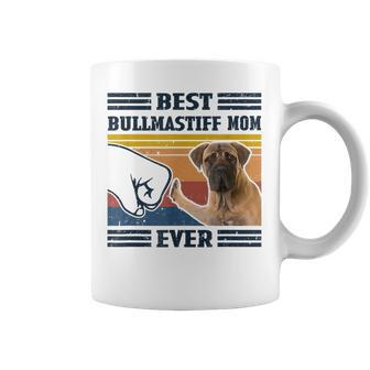 Best Bullmastiff Dog Mom Ever Bump Fit Funny Dog Lover Gift Coffee Mug - Seseable