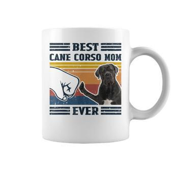 Best Cane Corso Dog Mom Ever Bump Fit Funny Dog Lover Gift Coffee Mug - Seseable
