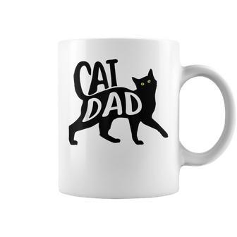 Best Cat Dad Fathers Day Kitty Lover Daddy Papa Christmas Gift For Mens Coffee Mug | Mazezy DE