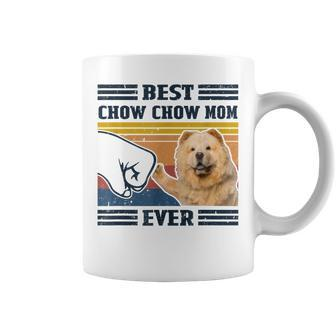 Best Chow Chow Dog Mom Ever Bump Fit Funny Dog Lover Gift Coffee Mug - Seseable