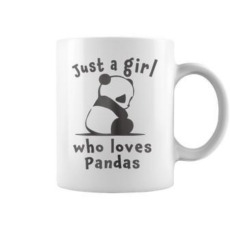 Best Cutest Panda Ever Just A Girl Cute Gift Coffee Mug - Seseable