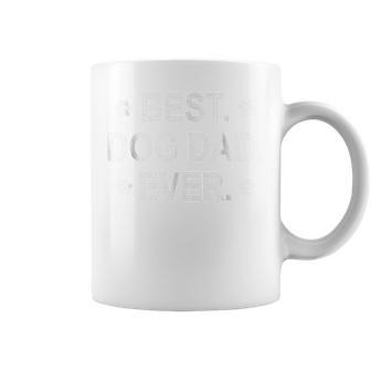 Best Dog Dad Ever Cute Fathers Day Dads Puppy Lover Coffee Mug