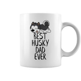 Best Husky Dad Ever T Cute Husky Dog Lover Gift Coffee Mug | Mazezy