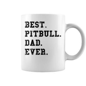 Best Pitbull Dad Ever Dog Lover Gift Coffee Mug | Mazezy