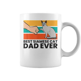 Best Siamese Cat Dad Ever Cute Siamese Cat Coffee Mug | Mazezy
