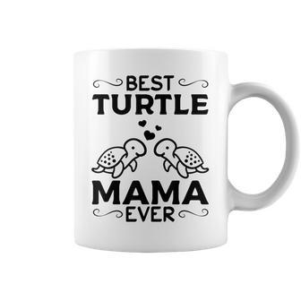 Best Turtle Mama Ever Sea Turtles Mama Cute Turtle Coffee Mug - Seseable
