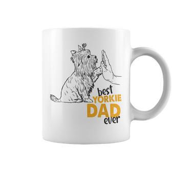 Best Yorkie Dad Ever Yorkie Dad Gifts Yorkie Dad Gift For Mens Coffee Mug | Mazezy