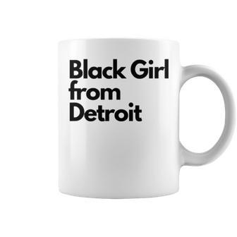 Black Girl From Detroit Coffee Mug | Mazezy AU