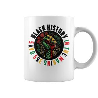 Black History In The Making 365 Days Power Fist Hand Funny Coffee Mug - Seseable