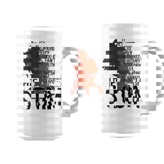 Black History Month African Woman Afro I Am The Storm V2 Coffee Mug - Seseable