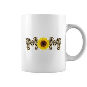 Blessed Mom Cheetah Sunflower Coffee Mug | Mazezy