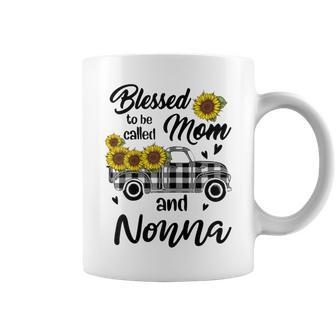 Blessed To Be Called Mom And Nonna Funny Mother Days Coffee Mug - Thegiftio UK