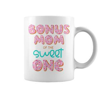 Bonus Mom Of Sweet One Donut Birthday Party Stepmom Mother Coffee Mug - Thegiftio UK