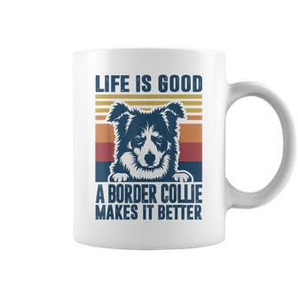 Border Collie Gifts For Women Men Dog Mom Dad Border Collie Coffee Mug | Mazezy