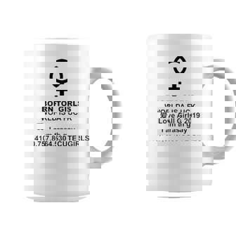 Born To Girls World Is A Fuck Love All Girls Coffee Mug | Mazezy