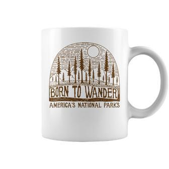 Born To Wander Americas National Parks Coffee Mug - Thegiftio UK