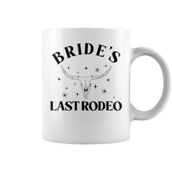 Brides Last Rodeo Bridal Bachelorette Party Coffee Mug | Mazezy