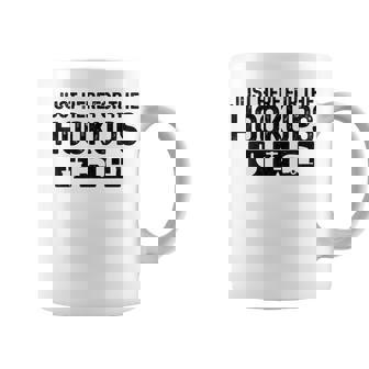 Camping Rv Caravan Motorhome Just Here For The Hookups Funny Coffee Mug | Mazezy