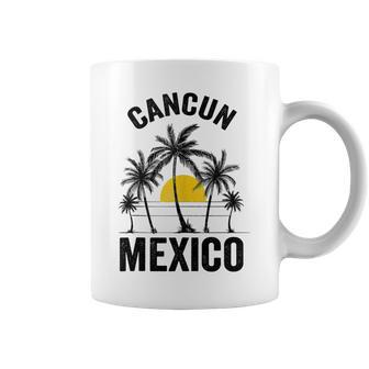 Cancun Beach Souvenir T Mexico 2023 Vacation Family Coffee Mug - Seseable
