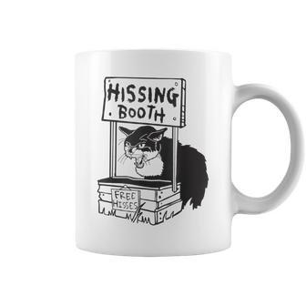 Cat Hissing Booth Free Hisses Coffee Mug | Mazezy