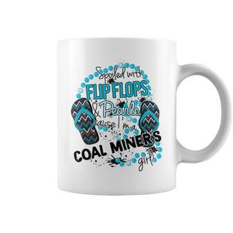 Cause Im A Coal Miner Girl Husband Job Pride Proud Wife Coffee Mug | Mazezy