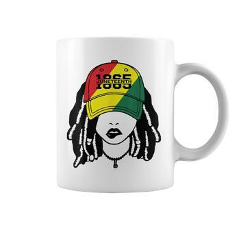 Celebrate Junenth 1865 Black Girl Afro Women Coffee Mug - Thegiftio UK