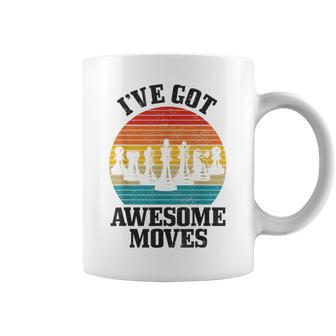 Chess Master Ive Got Awesome Moves Vintage Chess Player Coffee Mug - Seseable