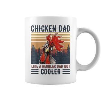 Chicken Dad Like A Regular Dad Farmer Poultry Father Day Coffee Mug | Mazezy
