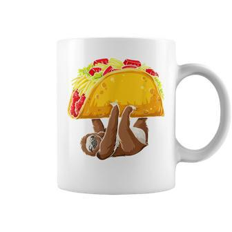 Cinco De Mayo Funny Taco Sloth Lover Party Kids Gifts Coffee Mug | Mazezy