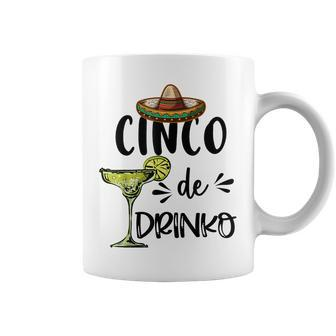 Cinco Drinko De Mayo Fiesta Squad Mexican Party 5 De Mayo Coffee Mug - Thegiftio UK
