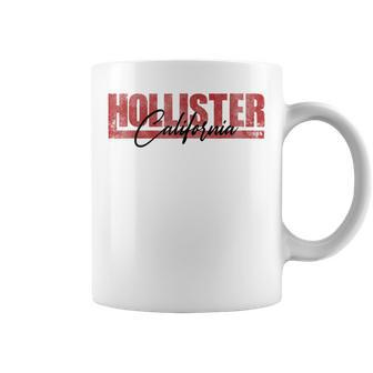 City Of Hollister California Ca Vintage Athletic Sports Coffee Mug | Mazezy
